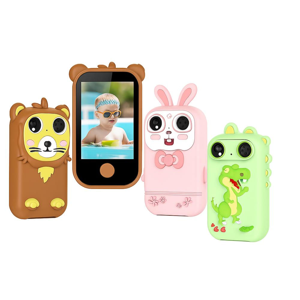 Camara Celular Para Niños Tactil Color Marron img #5