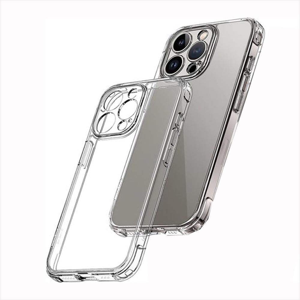 Funda Rígida Transparente Antichoque Para Iphone 15 Pro Max img #2