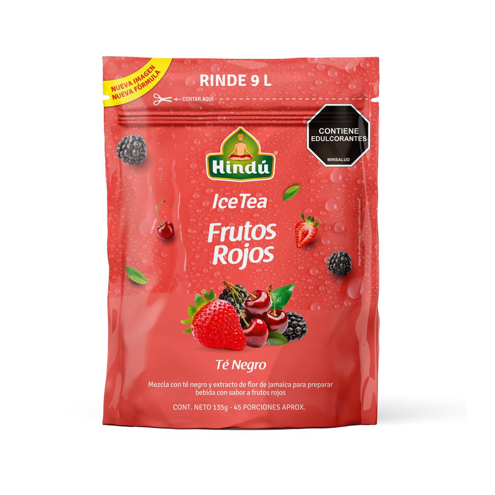 Té HINDU sabor frutos rojos (135  gr) img #1