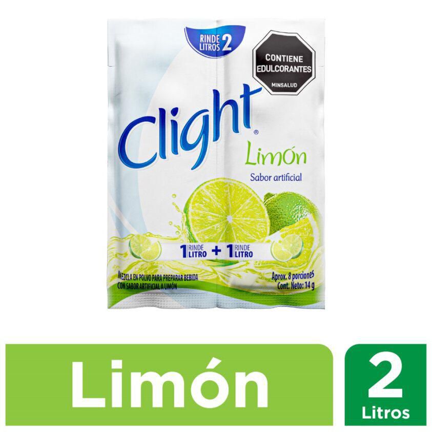 Bebida refrescante CLIGHT sin calorías sabor a limón (14  gr) img #1