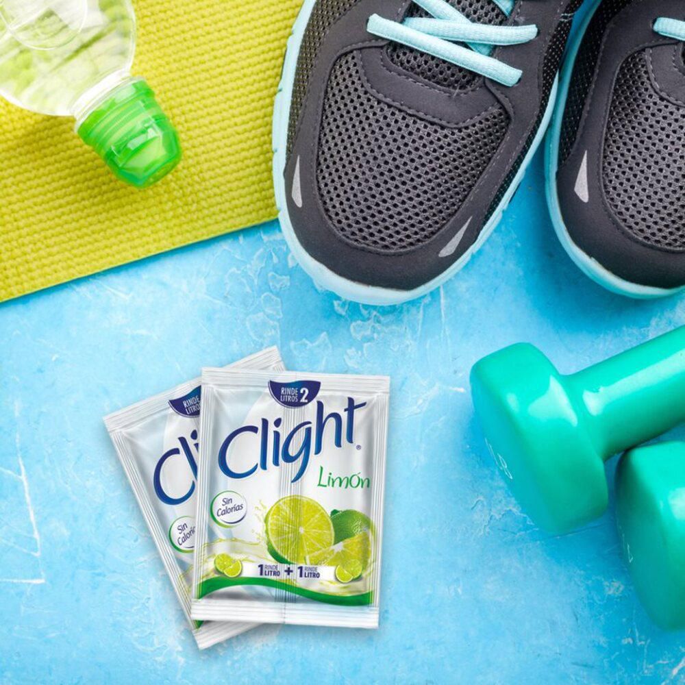 Bebida refrescante CLIGHT sin calorías sabor a limón (14  gr) img #3