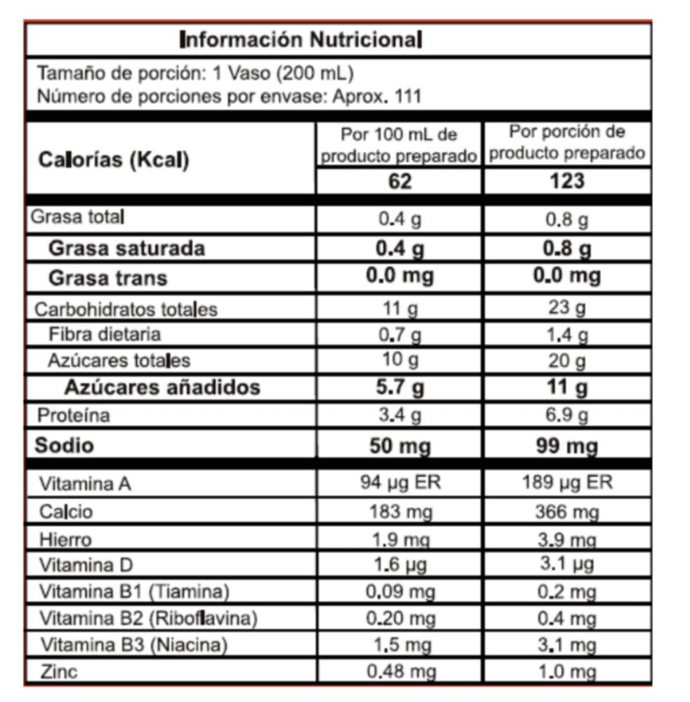 Bebida achocolatada CHOCOLISTO en polvo (200  gr) img #3
