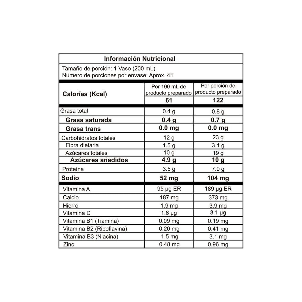 Bebida achocolatada CHOCOLISTO en polvo (750  gr) img #4