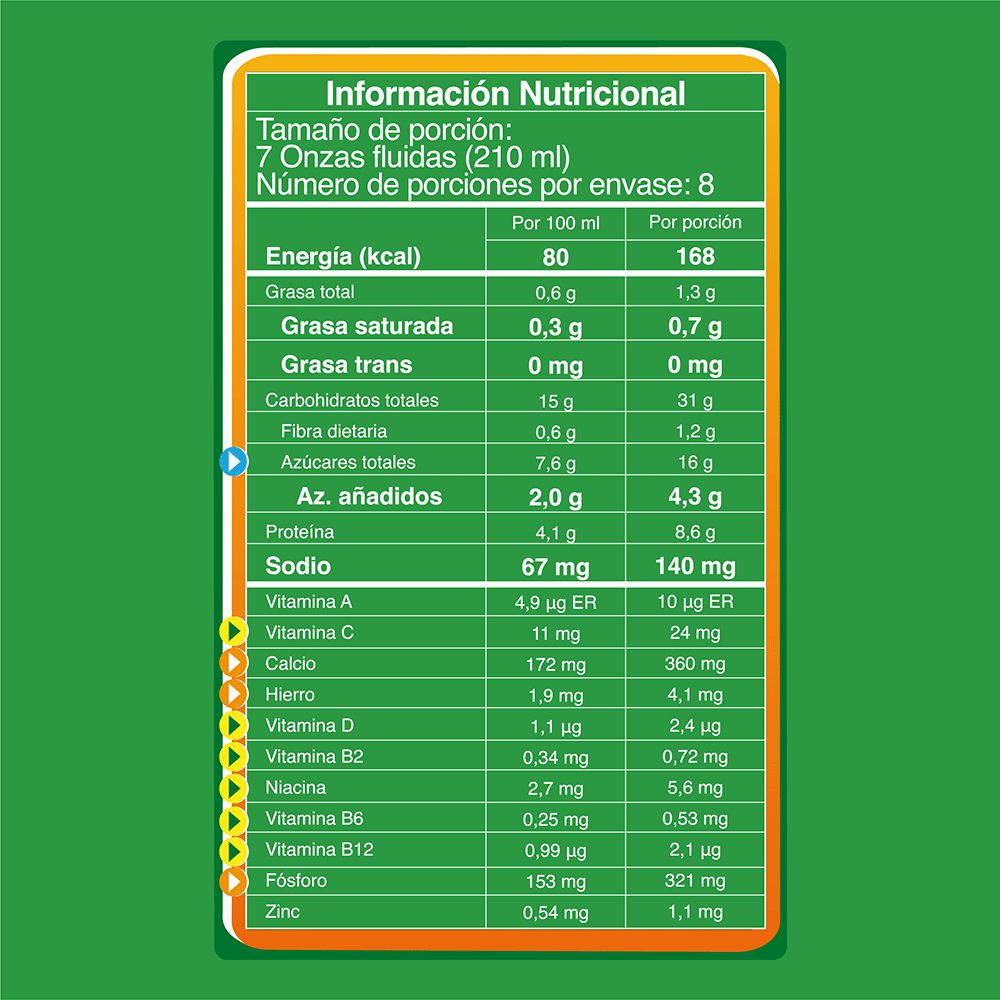 Bebida achocolatada MILO NUTRI FIT menos azúcares (200  gr) img #7