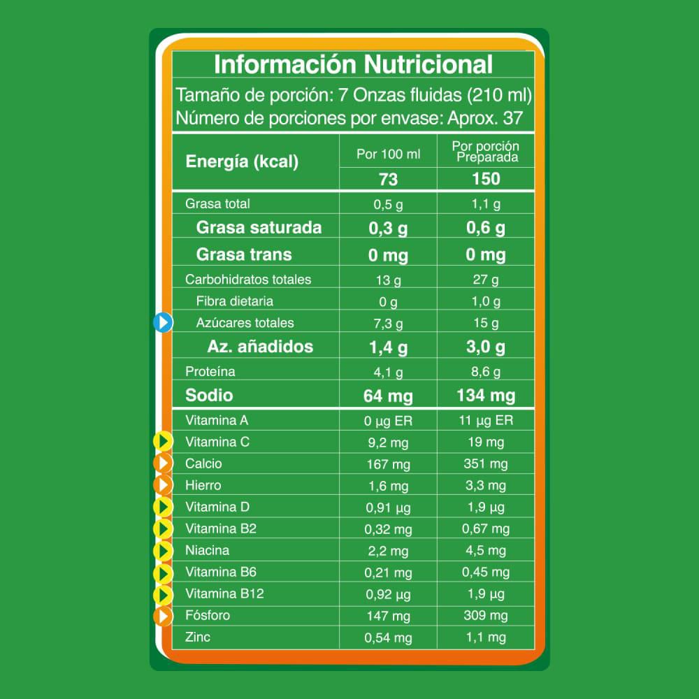 Bebida achocolatada MILO NUTRI FIT menos azúcares (750  gr) img #4
