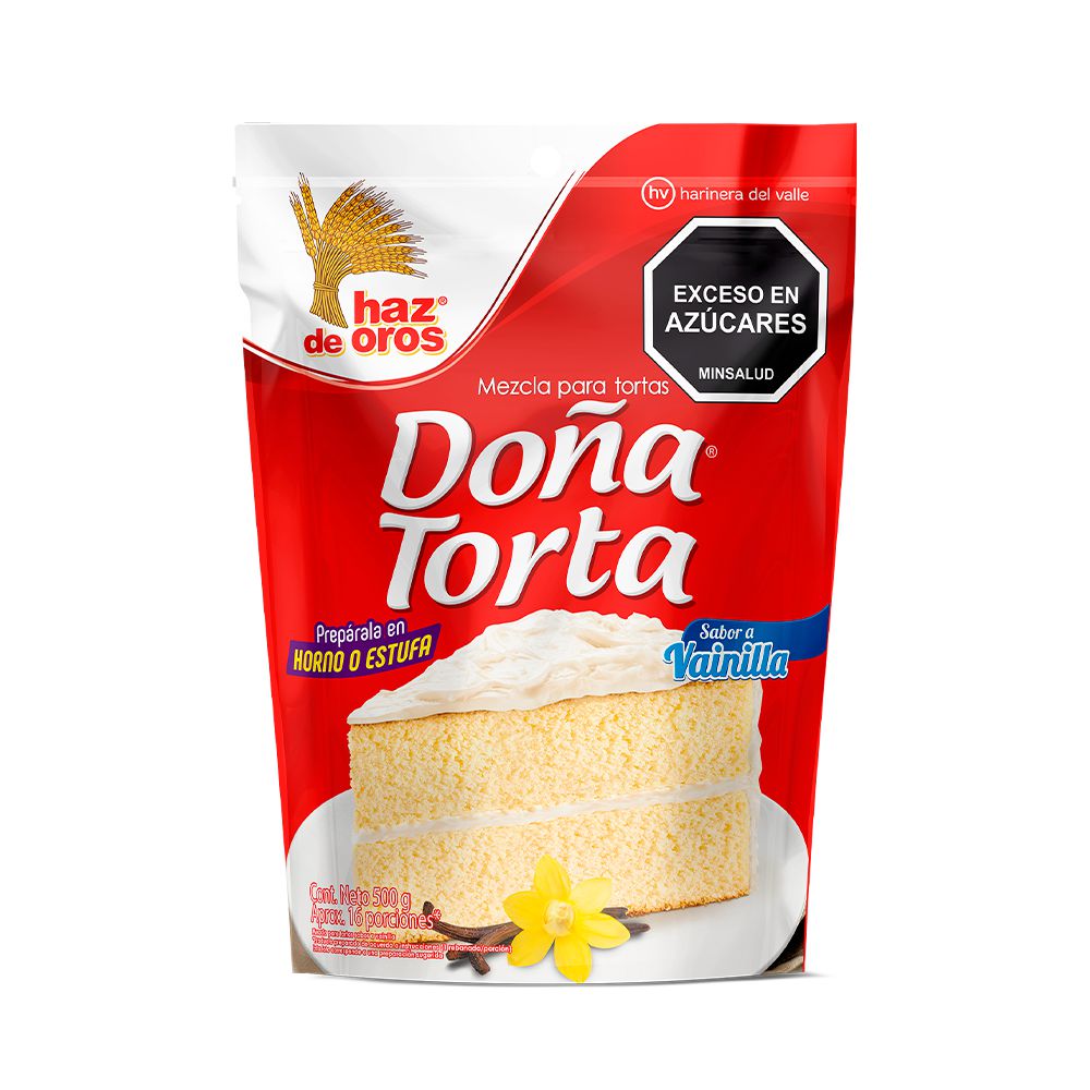 Mezcla en polvo DONA TORTA vainilla (500  gr) img #2
