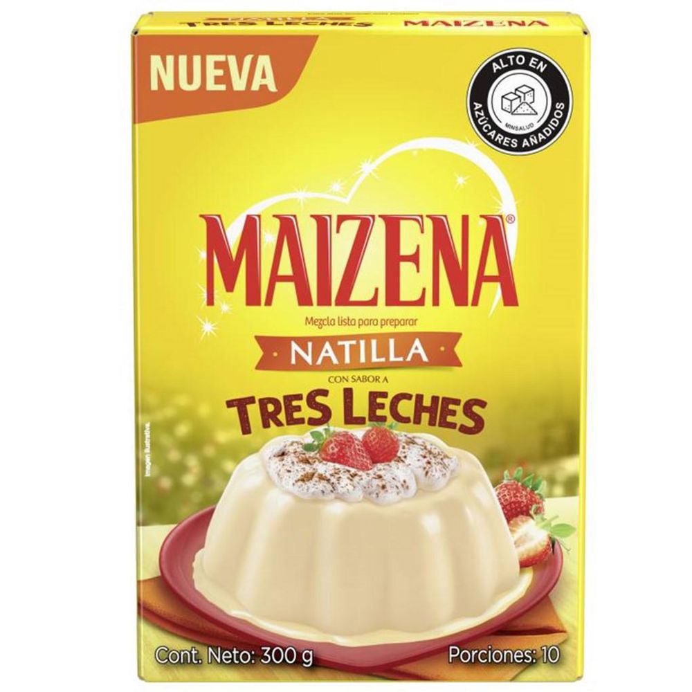 Natilla MAIZENA sabor tres leches (300  gr) img #2