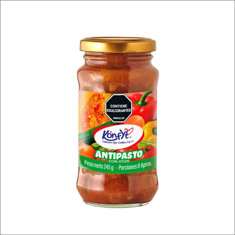 Antipasto KONFYT con atún (245  gr) img #1
