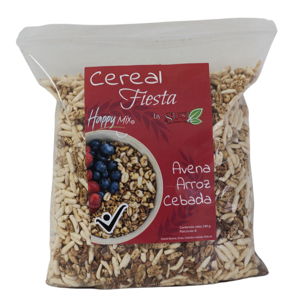 Cereal SUSI mezcla fiesta avena arroz cebada (240  gr) img #1