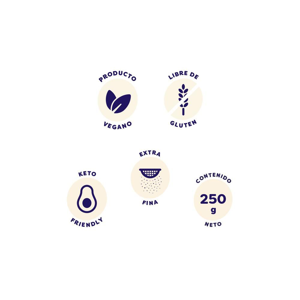 Harina WHY NOT de almendra (250  gr) img #3