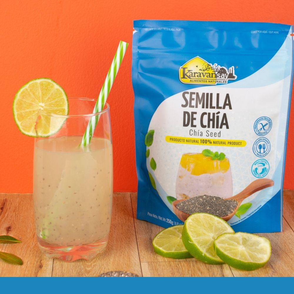 Semillas de chía Karavansay libre de gluten (250  gr) img #4