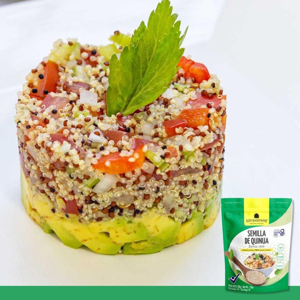 Semillas de quinua Karavansay pre lavada (700  gr) img #2