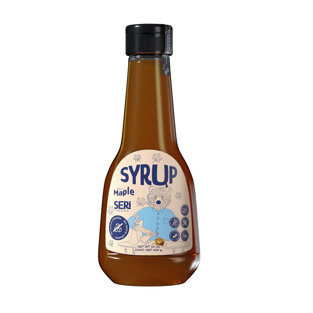 Syrup SERI FOODS maple sin azúcar (400  gr) img #1