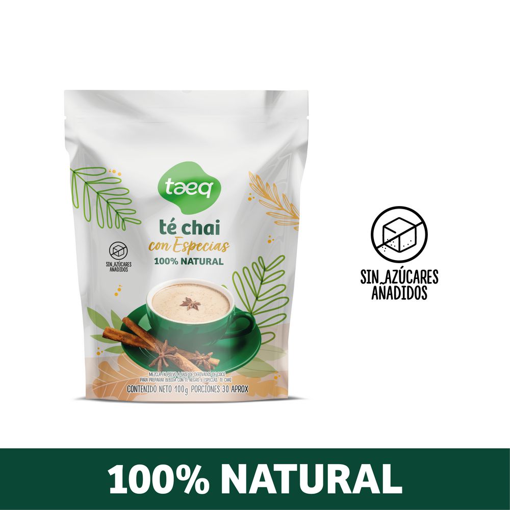 Té TAEQ chai con especias (100  gr) img #1