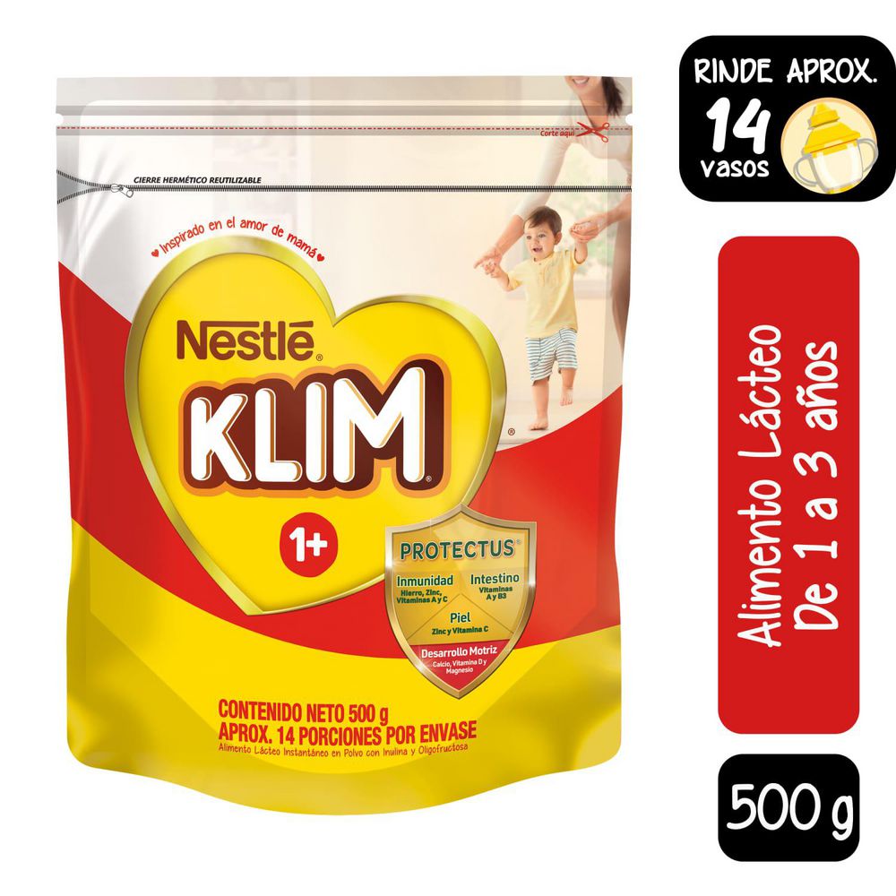 Alimento lácteo KLIM 1+ (500  gr) img #1