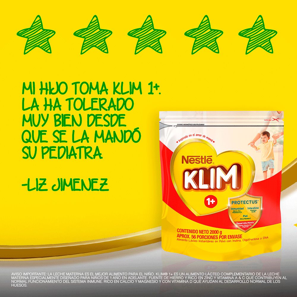 Alimento lácteo KLIM 1+ (500  gr) img #6