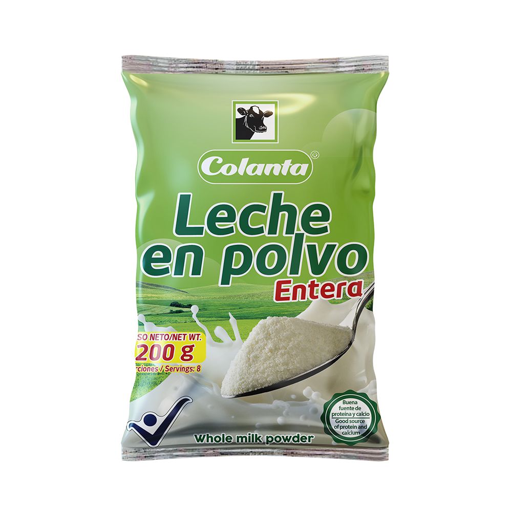 Leche COLANTA en polvo entera (200  gr) img #1