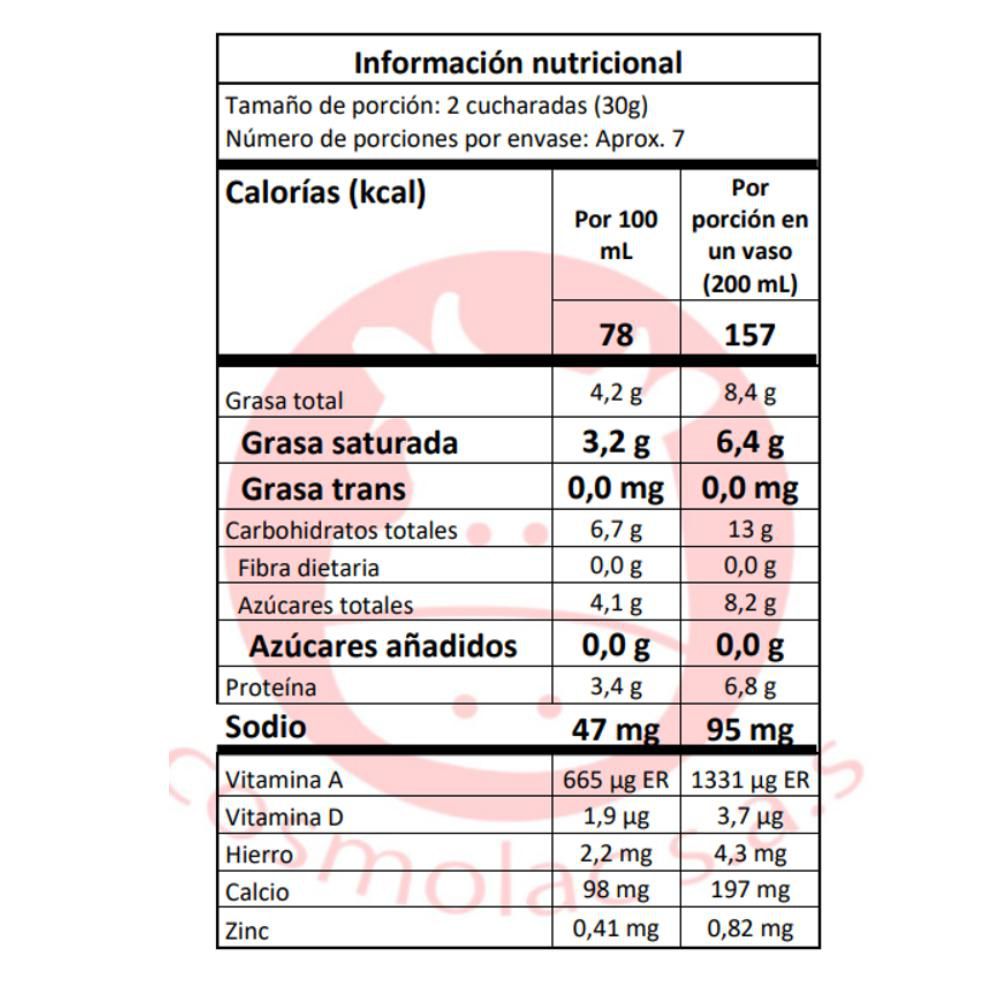Leche COSMOLAC en polvo entera (200  gr) img #3