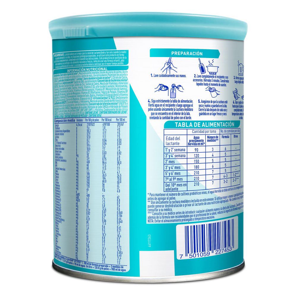 Fórmula infantil NAN optipro 1 lata (400  gr) img #5
