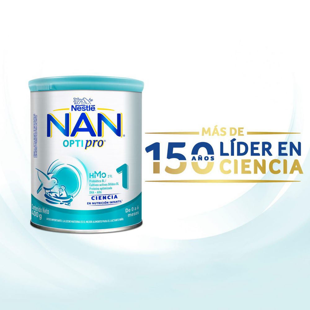 Fórmula infantil NAN optipro 1 lata (400  gr) img #6