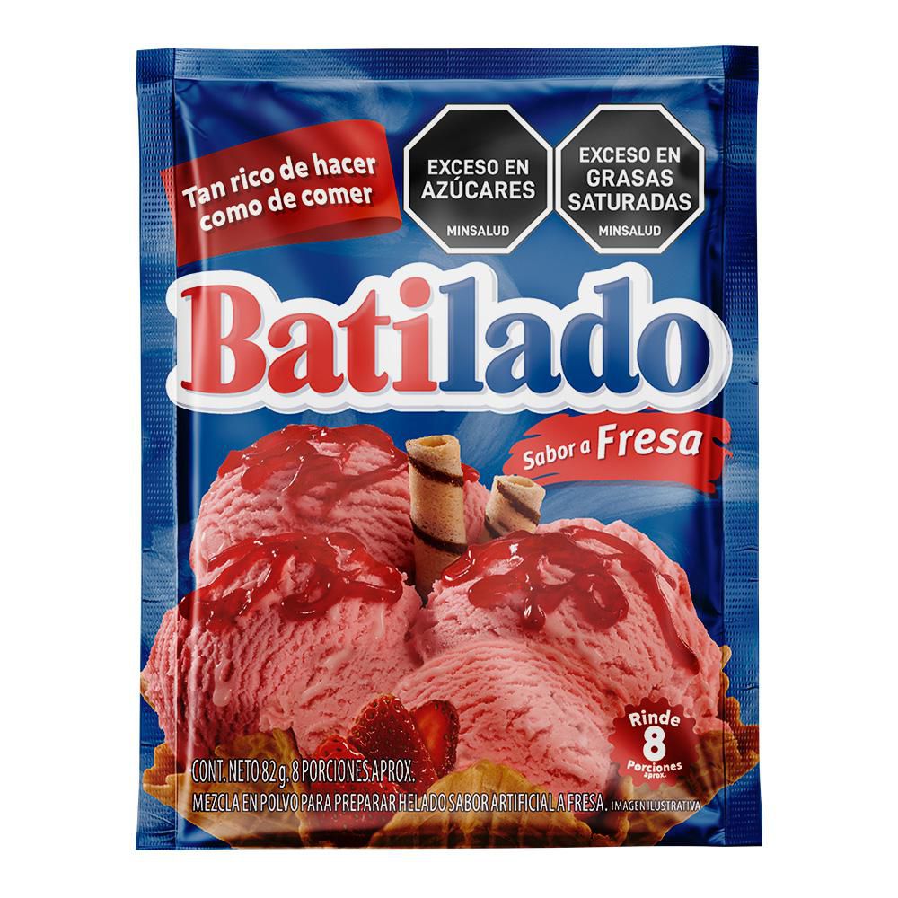 HELADO  FRESA SOBRE BATILADO 82  gr img #1
