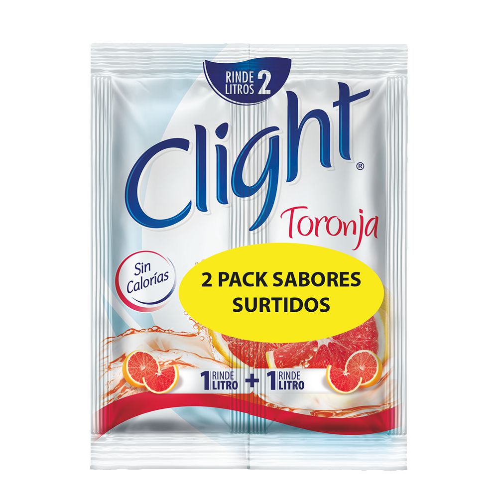Bebida refrescante CLIGHT sabores surtidos (32  gr) img #1