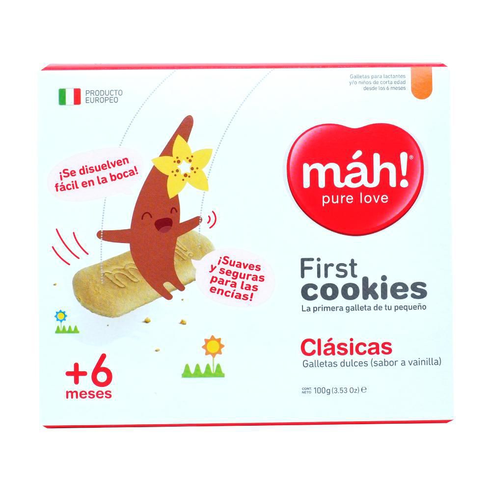 Galletas MAH infantiles natural (100  gr) img #1