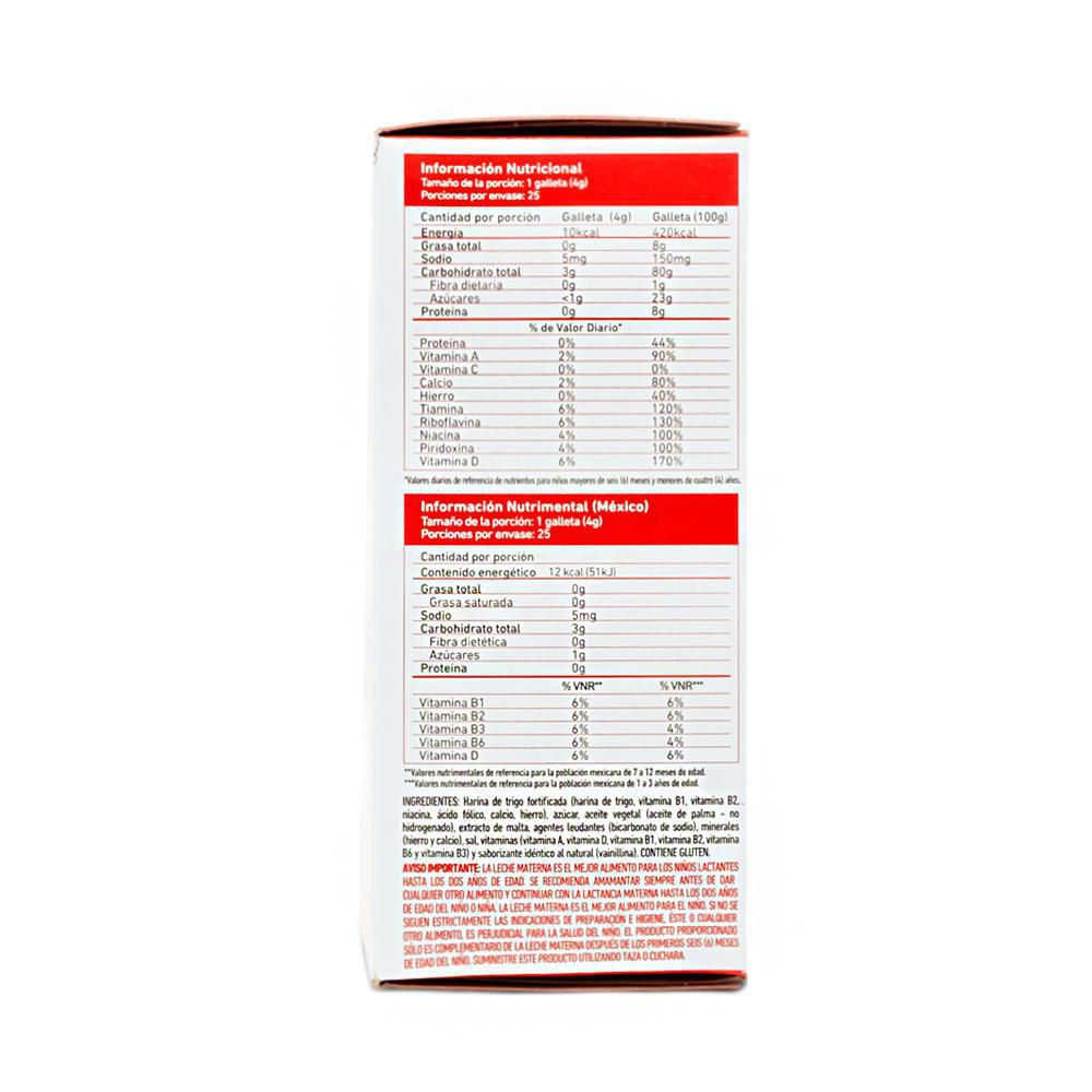 Galletas MAH infantiles natural (100  gr) img #4