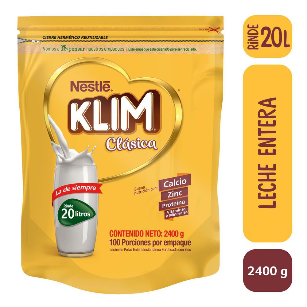 Leche KLIM en polvo entera (2400  gr) img #1