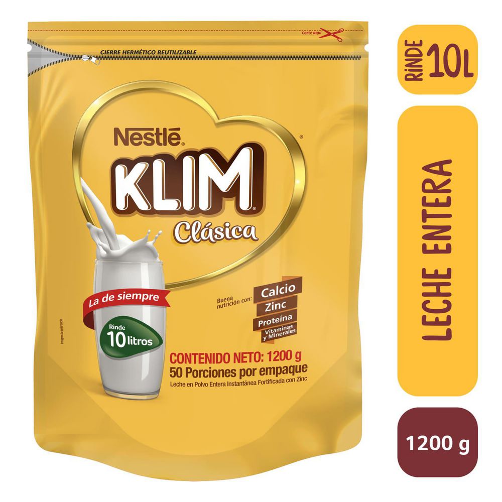 Leche KLIM en polvo clásica (1200  gr) img #1
