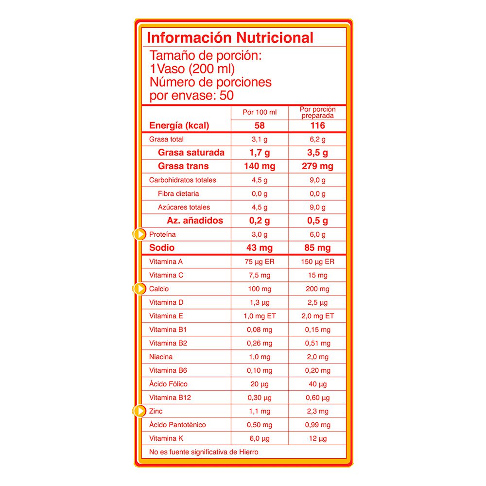 Leche KLIM en polvo clásica (1200  gr) img #8
