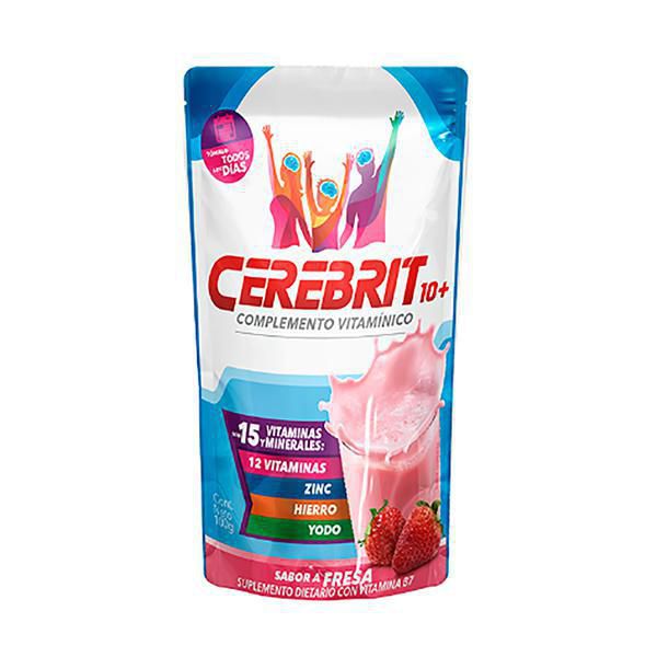 Complemento vitamínico CEREBRIT10 sabor a fresa doy (100  gr) img #1