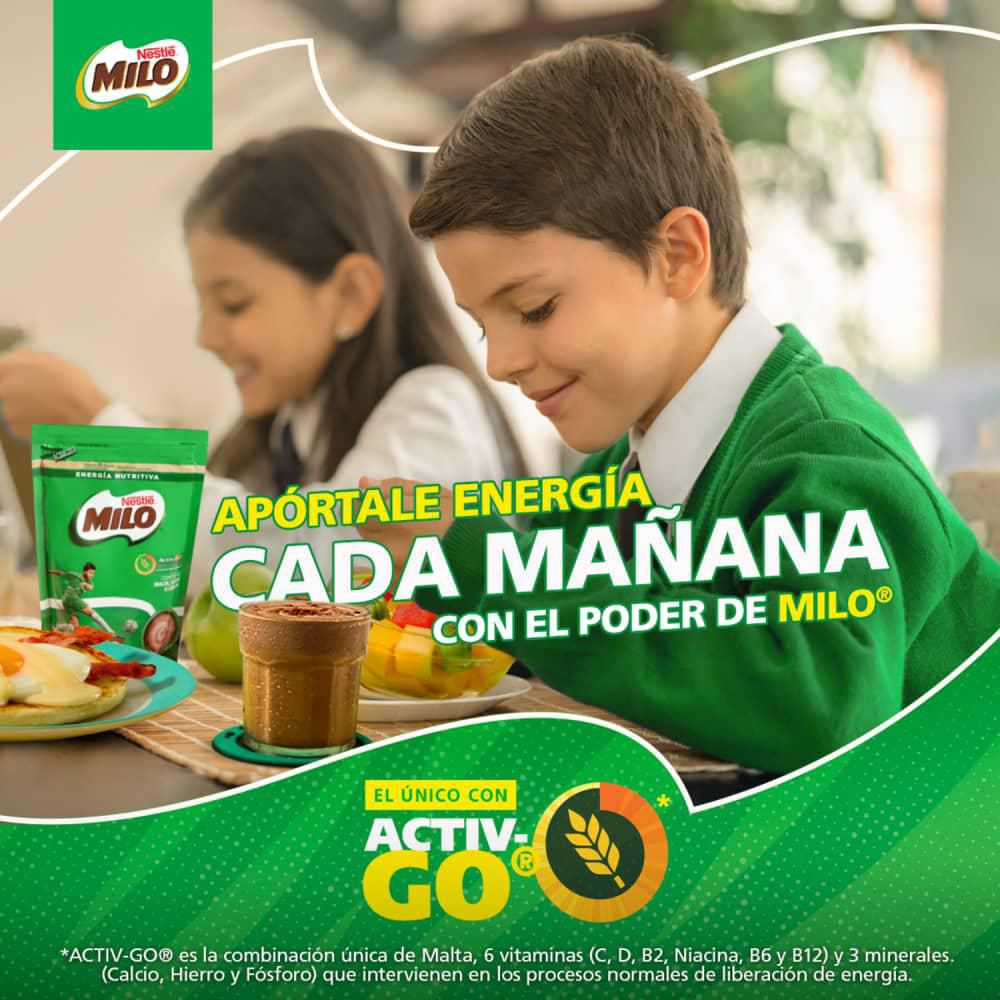 Bebida achocolatada MILO activ go energía nutritiva (1500  gr) img #5