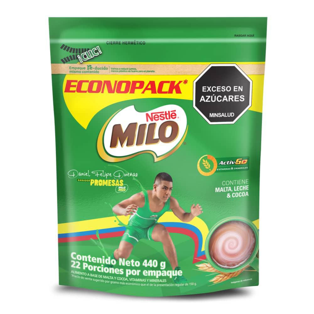 Bebida achocolatada MILO activ go energía nutritiva (440  gr) img #2