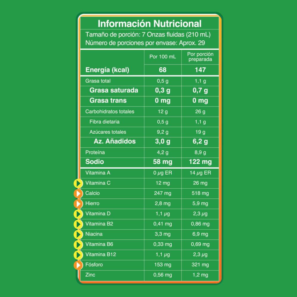 Bebida achocolatada MILO activ go energía nutritiva (590  gr) img #4