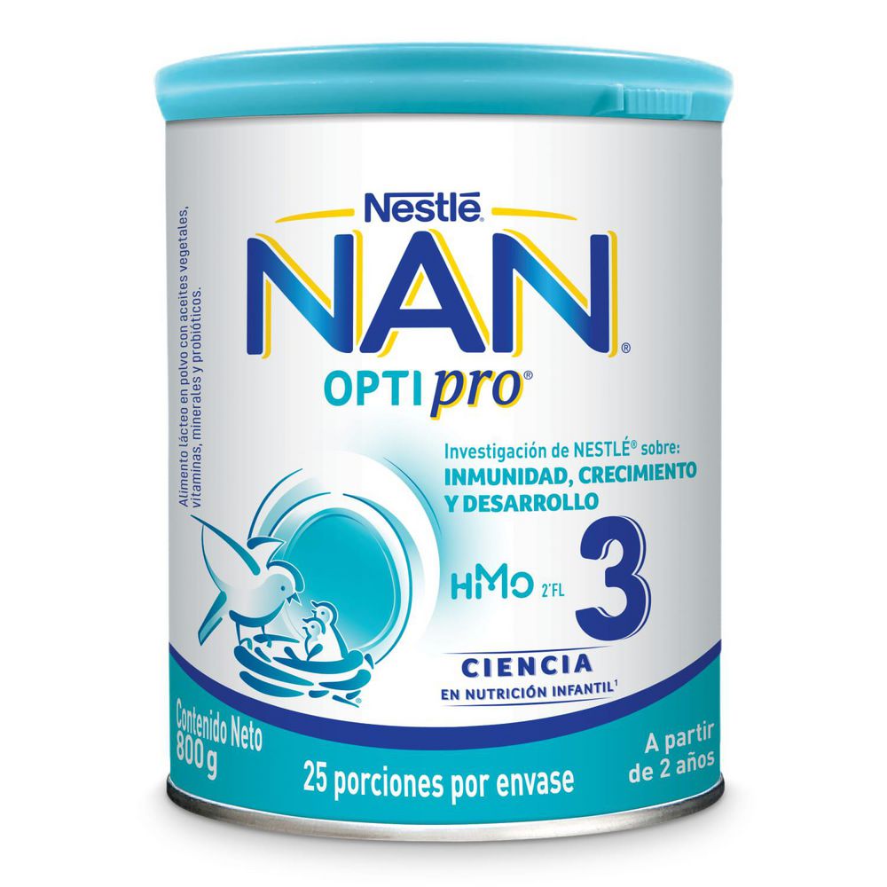 Fórmula infantil NAN optipro 3 lata (800  gr) img #2