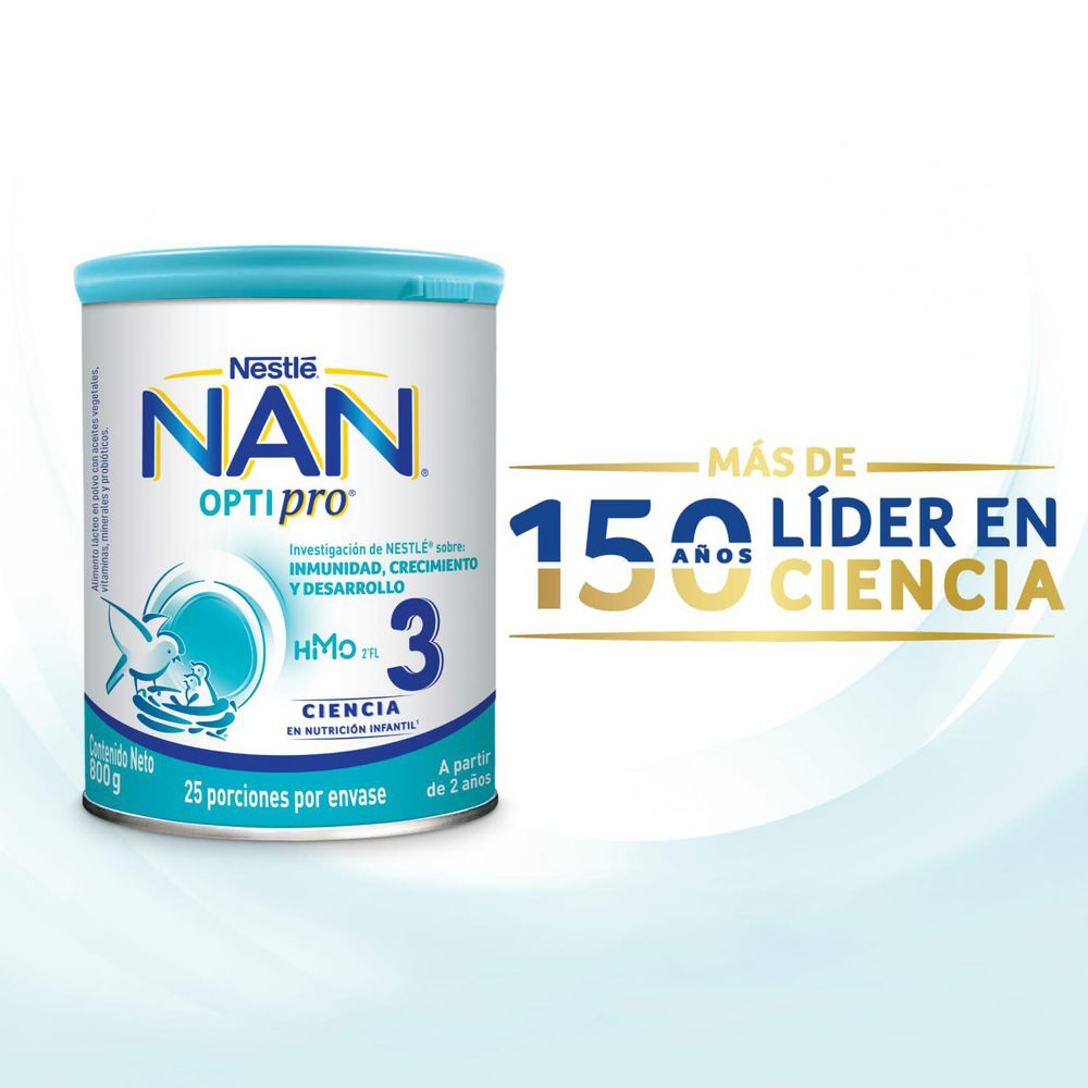Fórmula infantil NAN optipro 3 lata (800  gr) img #7