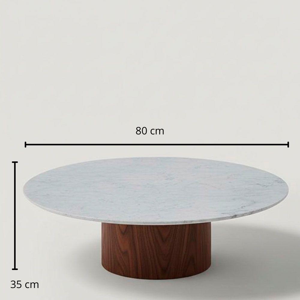 Mesa De Centro Enki Diámetro 80Cm img #2