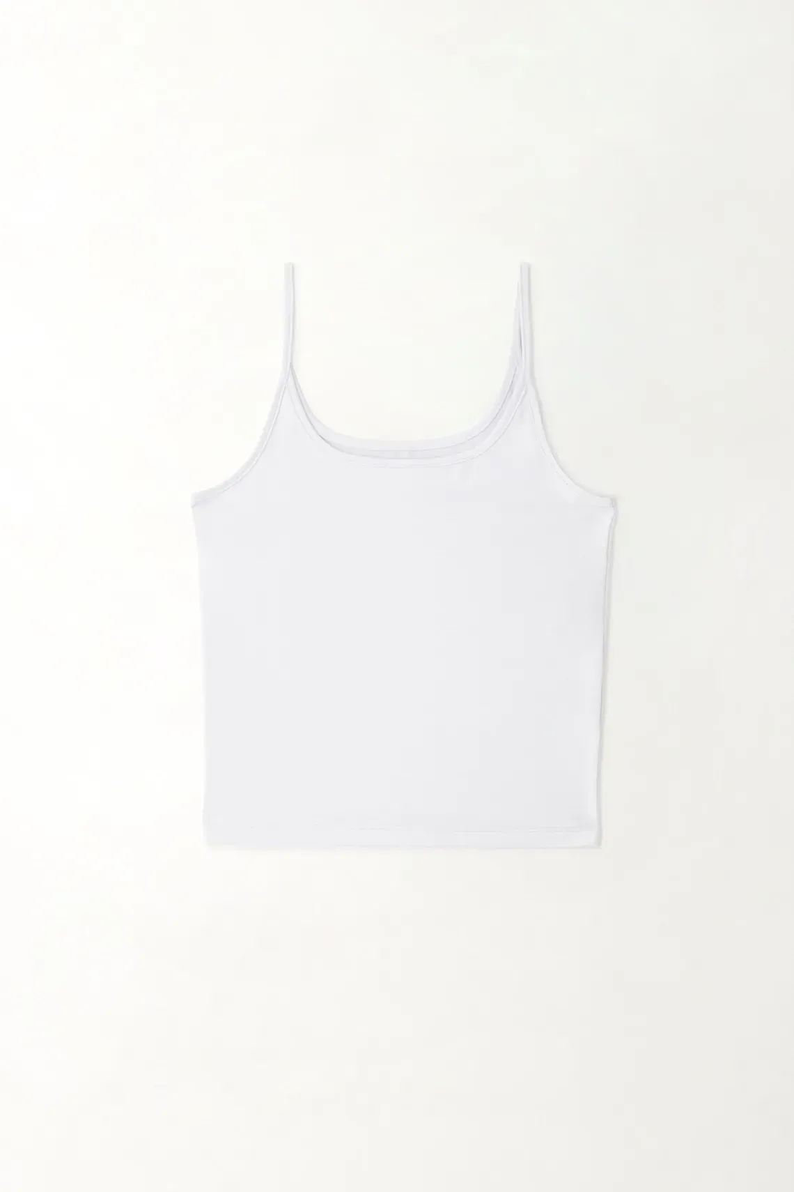 Camiseta de tiras blanca para mujer XXS