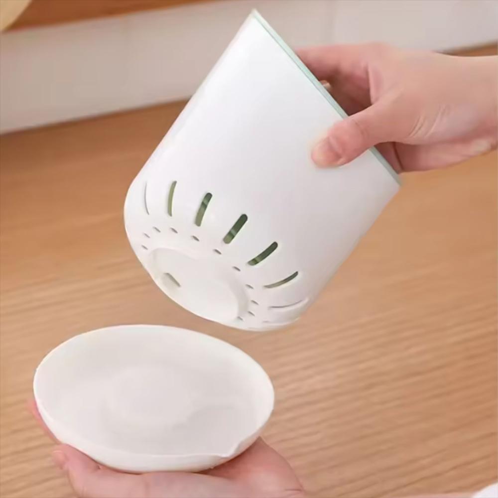 Escurridor De Plástico Para Cubiertos Con Base img #3