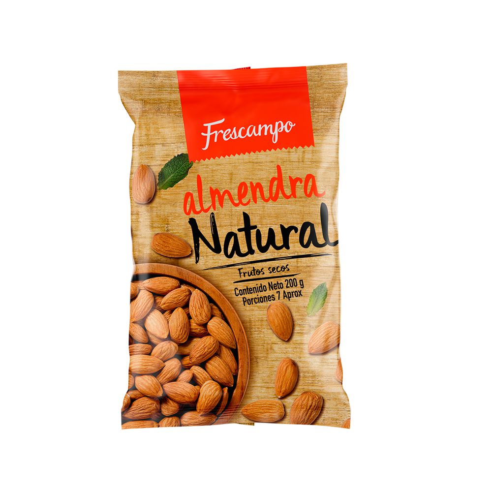 Almendra Natural FRESCAMPO 200  gr img #1