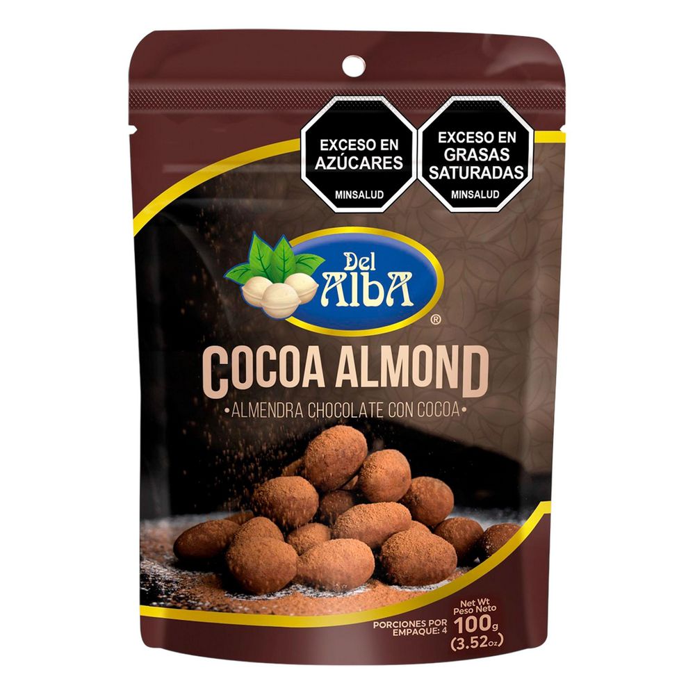 Almendras DEL ALBA chocolate cocoa (100  gr) img #1