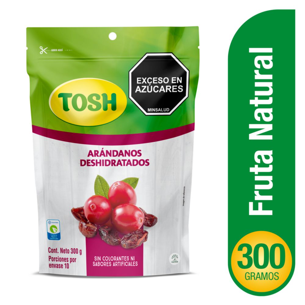 Arándanos TOSH deshidratados (300  gr) img #1