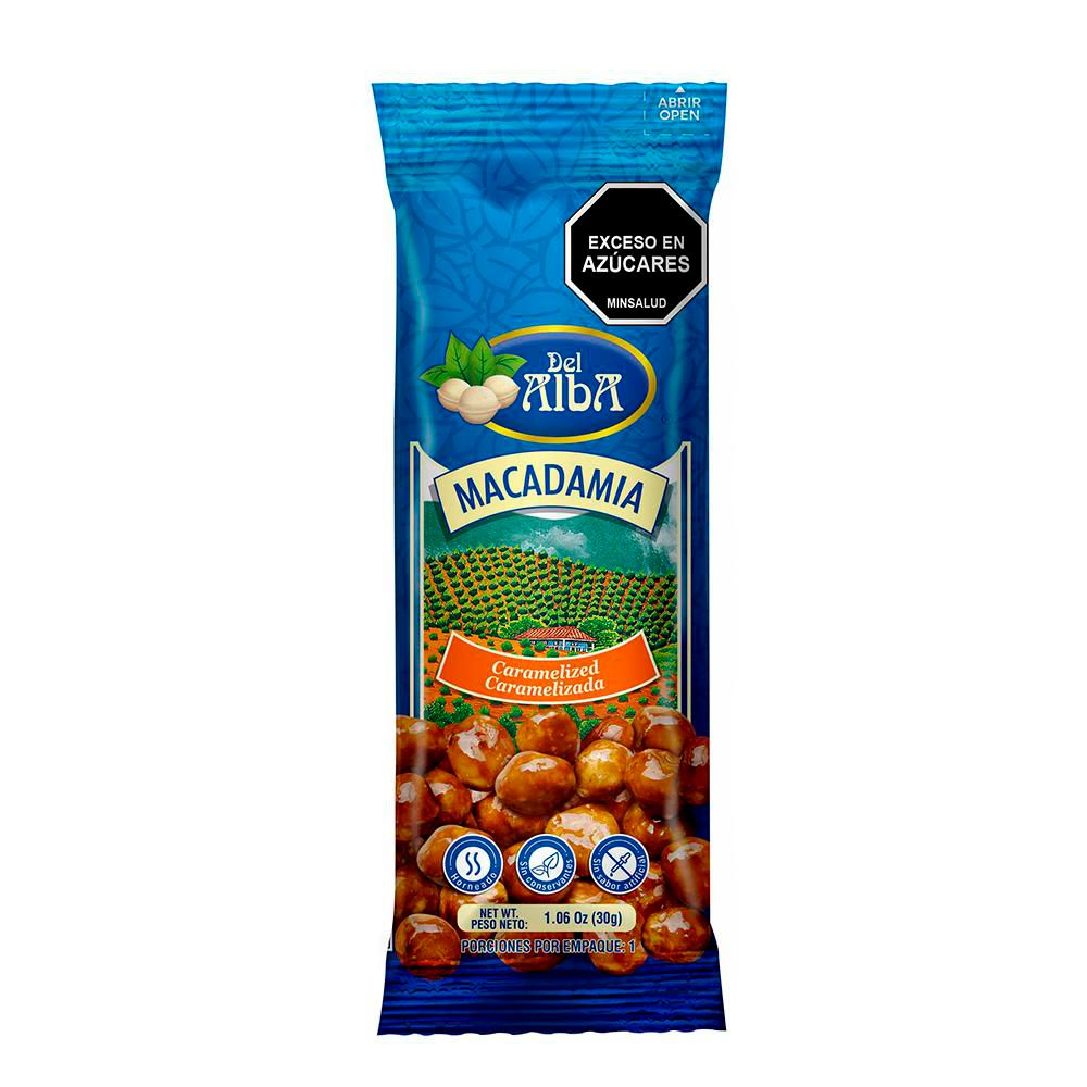 Macadamia DEL ALBA caramelizada (30  gr) img #1