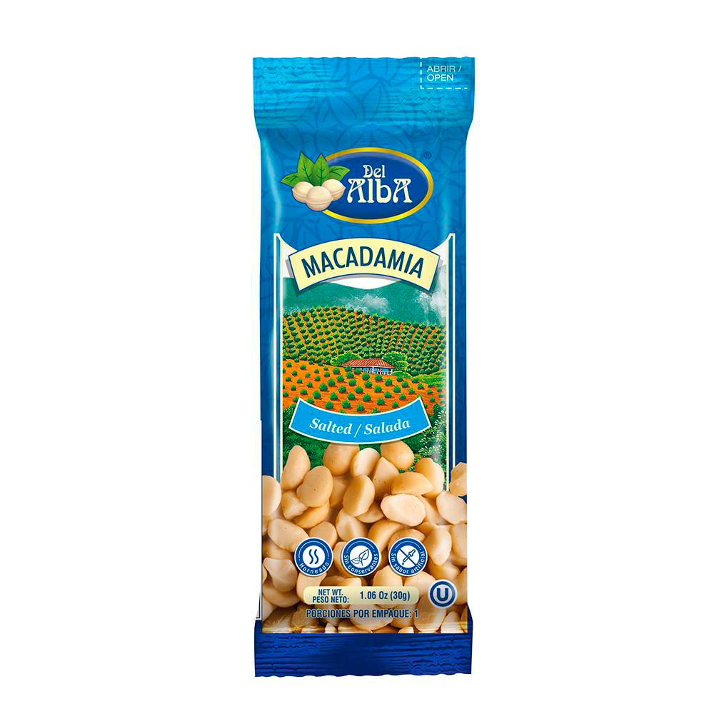 Macadamia DEL ALBA salada (30  gr) img #1