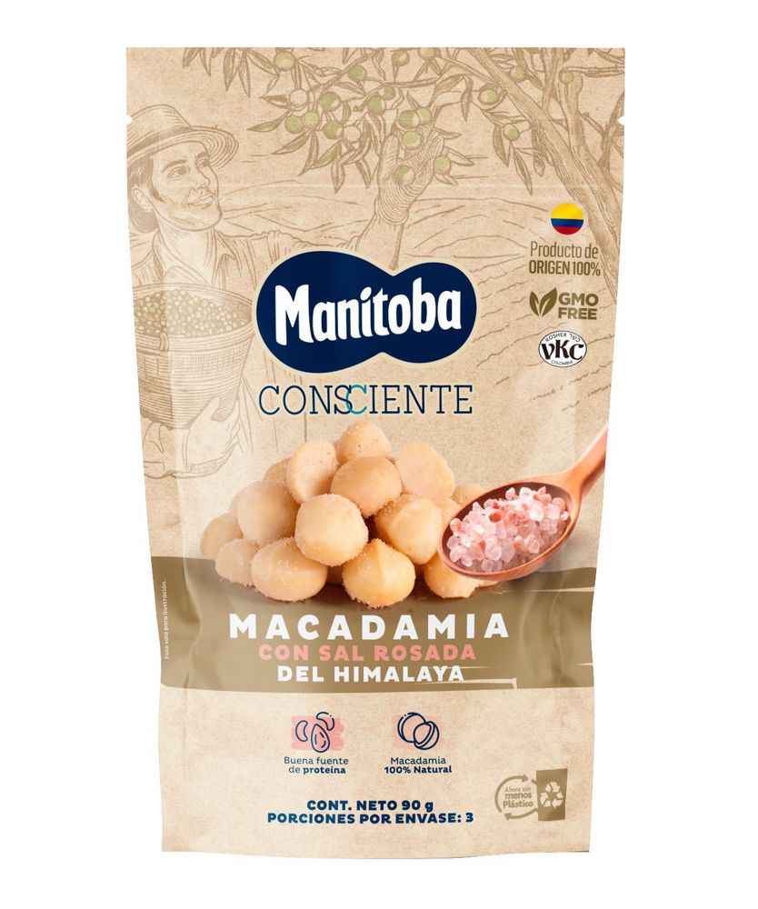 Macadamia MANITOBA sal rosada (90  gr) img #1