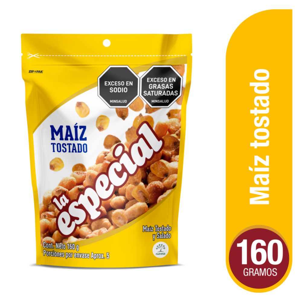 Maíz LA ESPECIAL tostado y salado (160  gr) img #1