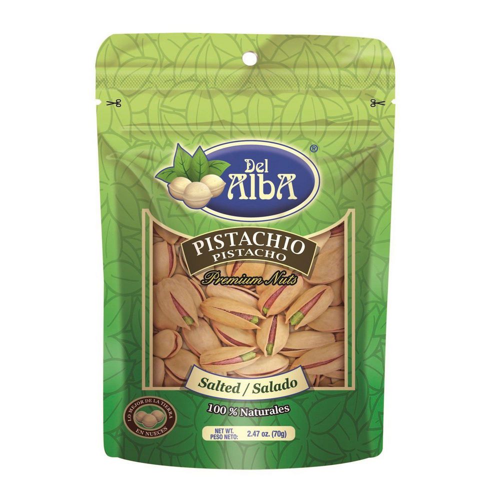 Pistachos DEL ALBA salados (70  gr) img #1