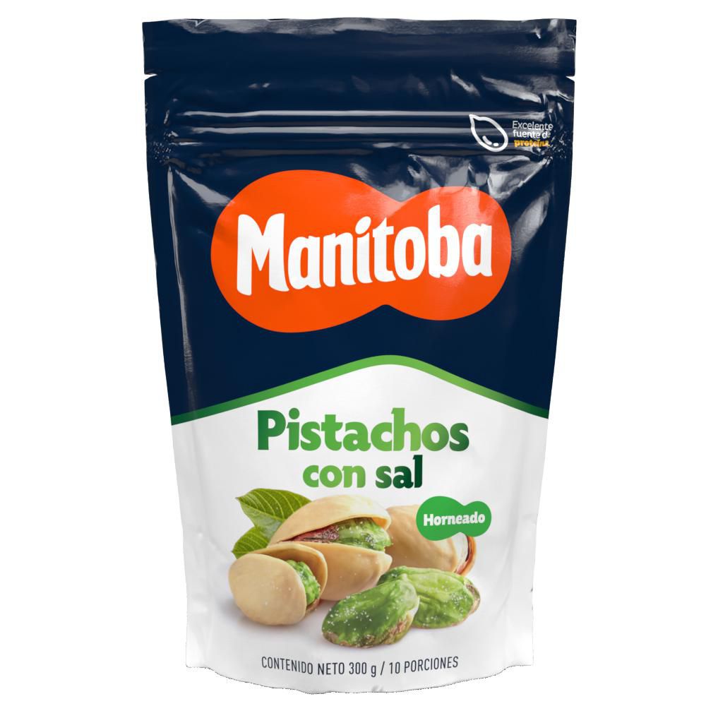 Pistachos MANITOBA horneados con sal (300  gr) img #1