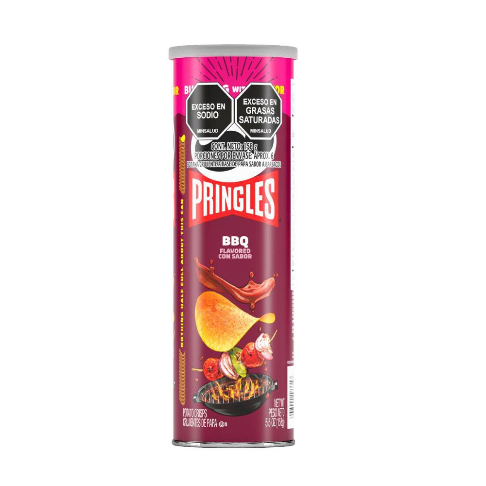 Papas PRINGLES sabor BBQ (158  gr) img #2